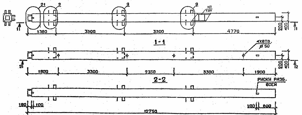 Колонна 3КН 33.128-6-с Серия 1.020.1-2с/89